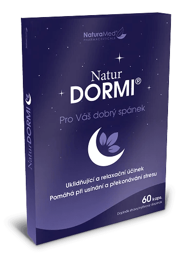 Obrázek balení doplňku stravy NaturDORMI®.